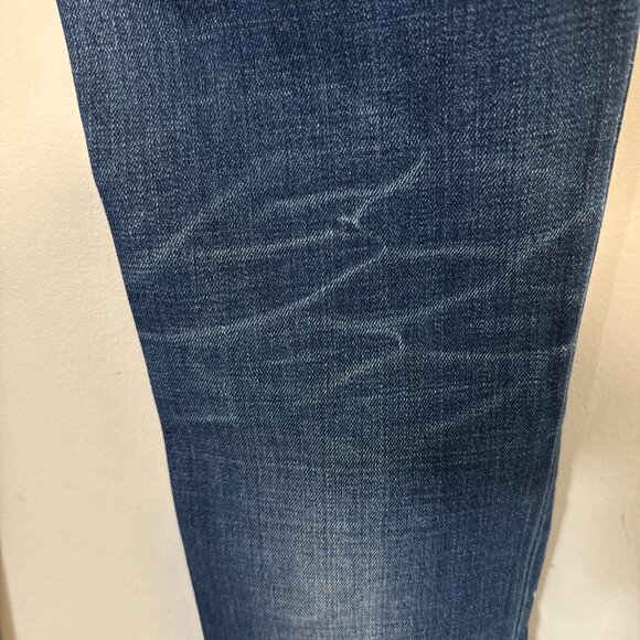 NWT NUDIE Jeans Co Blue Denim Organic Cotton Straight Slim W32 L34 - Picture 3 of 7